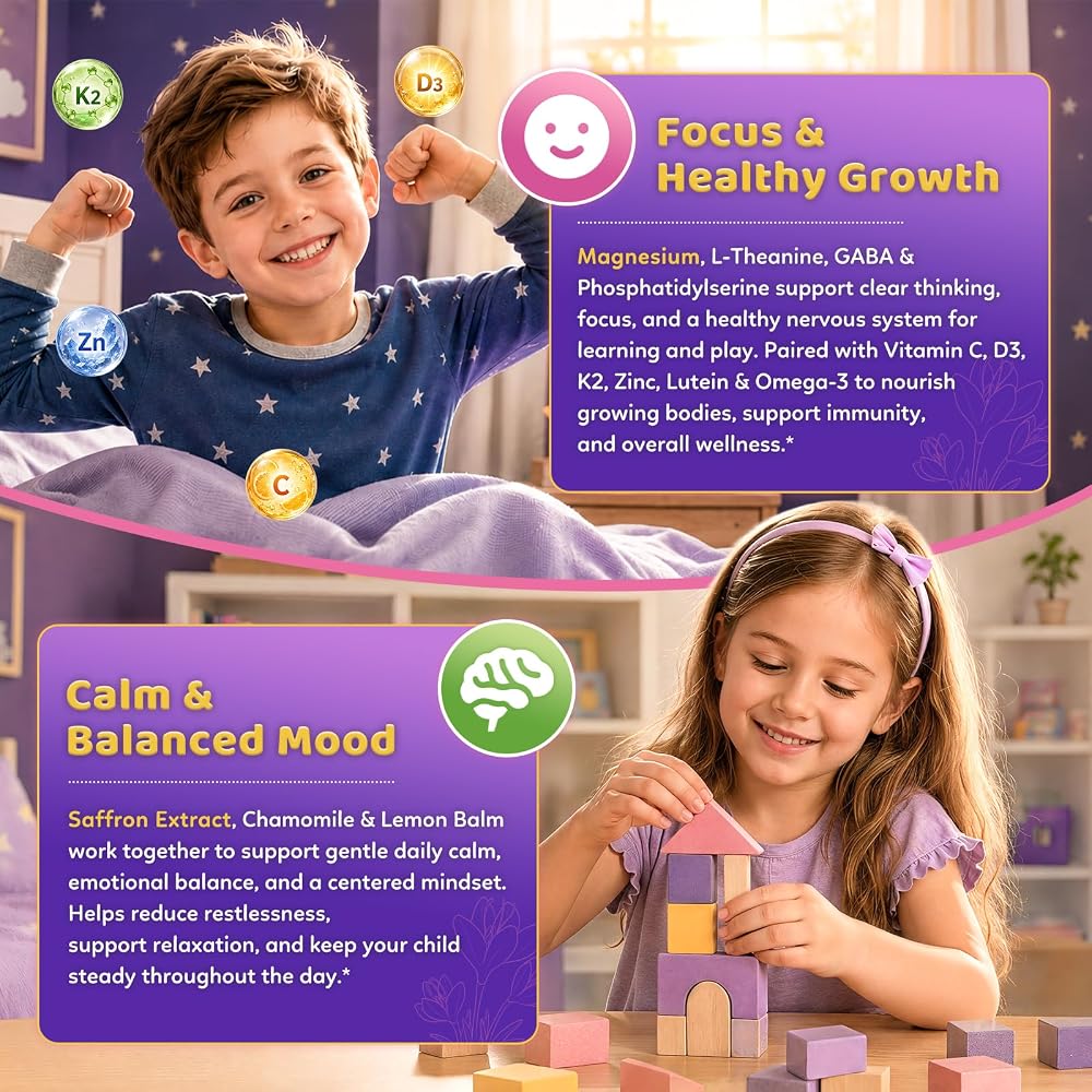 SEPT YAN Magnesium Glycinate Liquid Drops for Kids