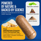 Nature's Nectar Organic Nattokinase 250mg - 90 Capsules - image 3