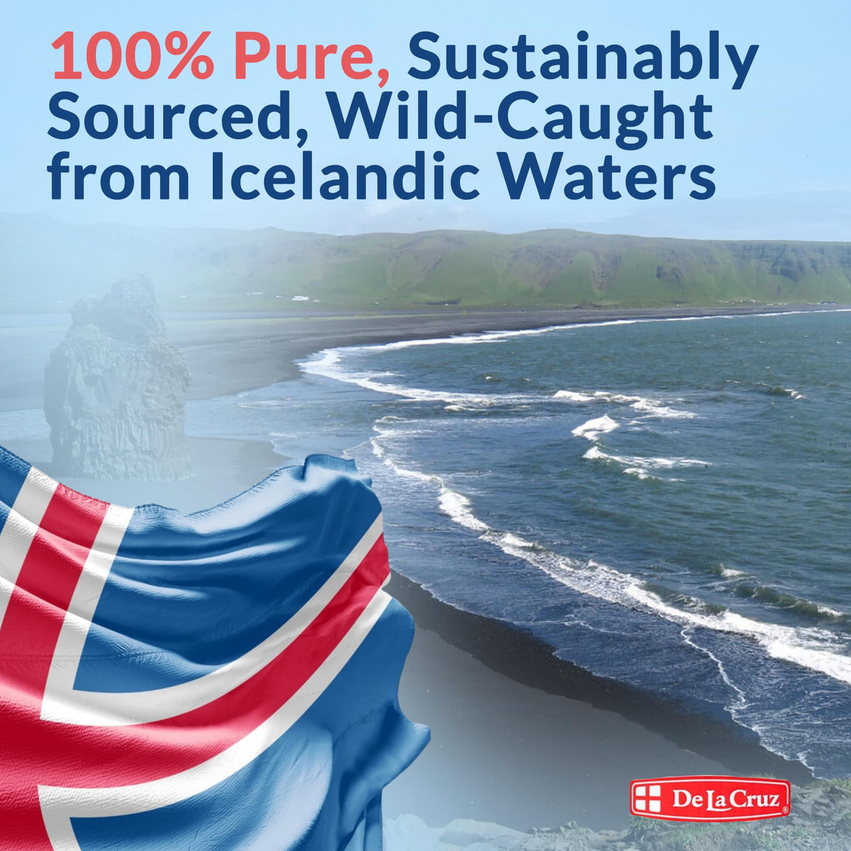 De La Cruz Pure Cod Liver Oil Icelandic Fish Oil - 4 fl. oz - image 2