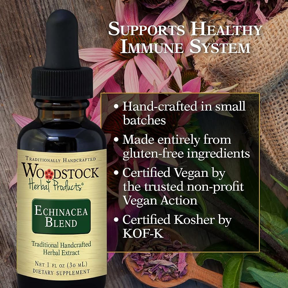 Woodstock Herbal Products Echinacea Root and Flower - 1 Fl Oz - image 3
