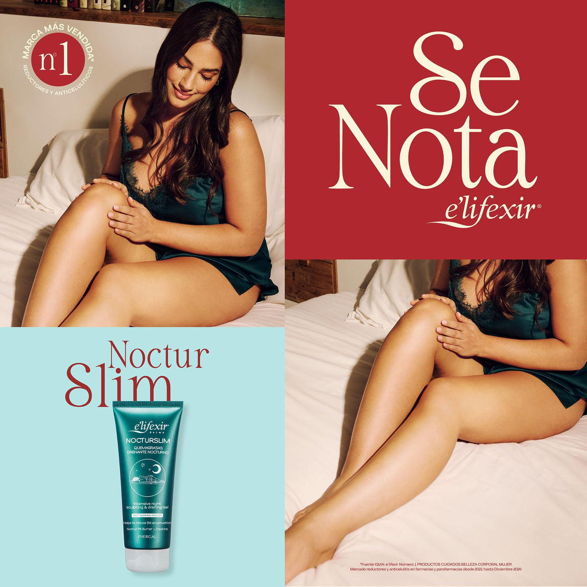 E'LIFEXIR Nocturslim Intensive Gel Night Liposculptor - 200 ml - image 3