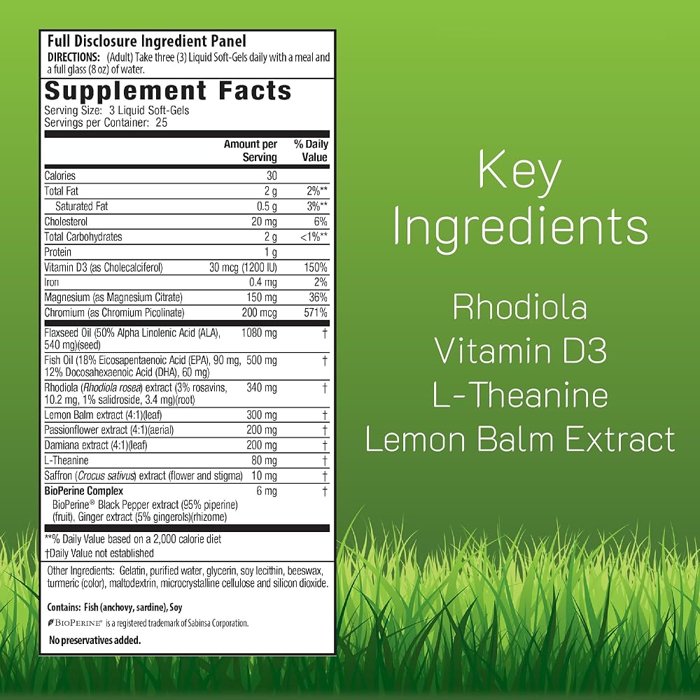 Irwin Naturals Sunny Mood Emotional Balance & Mood Support - 75 Softgels - image 2