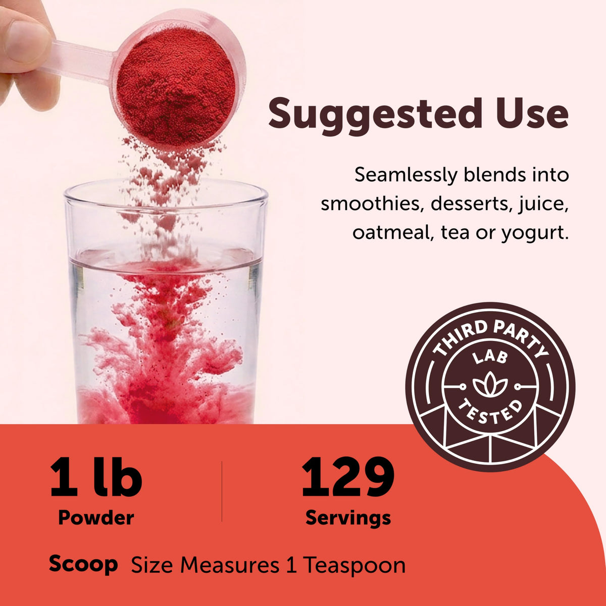 Micro Ingredients Organic Beet Root Juice Powder - 1 Pound - image 4