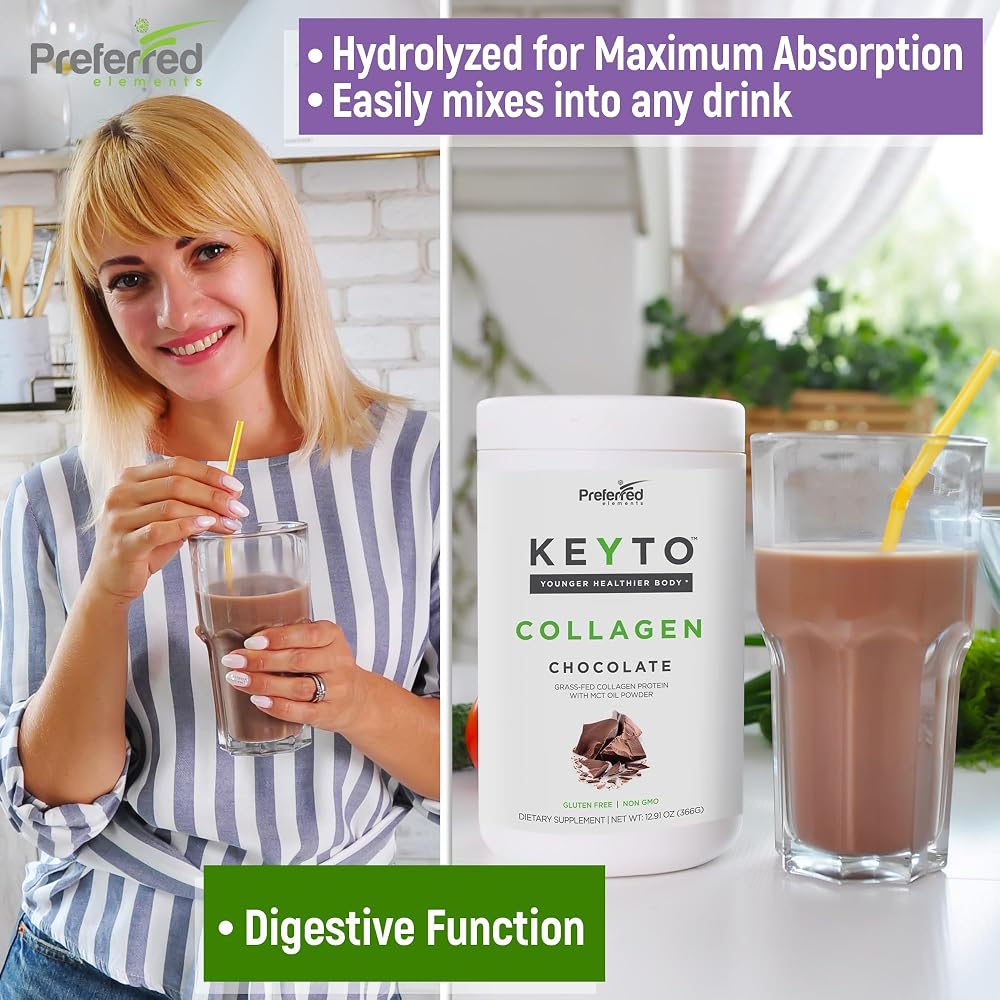 Preferred Elements KEYTO Keto Collagen Protein with MCT Oil Powder - image 5