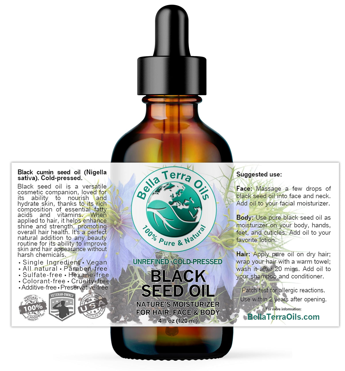 Bella Terra Oils Black Seed - OG
