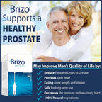 Brizo Prostate Health Herbal Capsules for Men - 56 Count - image 2