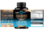 NUTRAHARMONY Glucosamine Chondroitin MSM Collagen - 240 Capsules - image 2