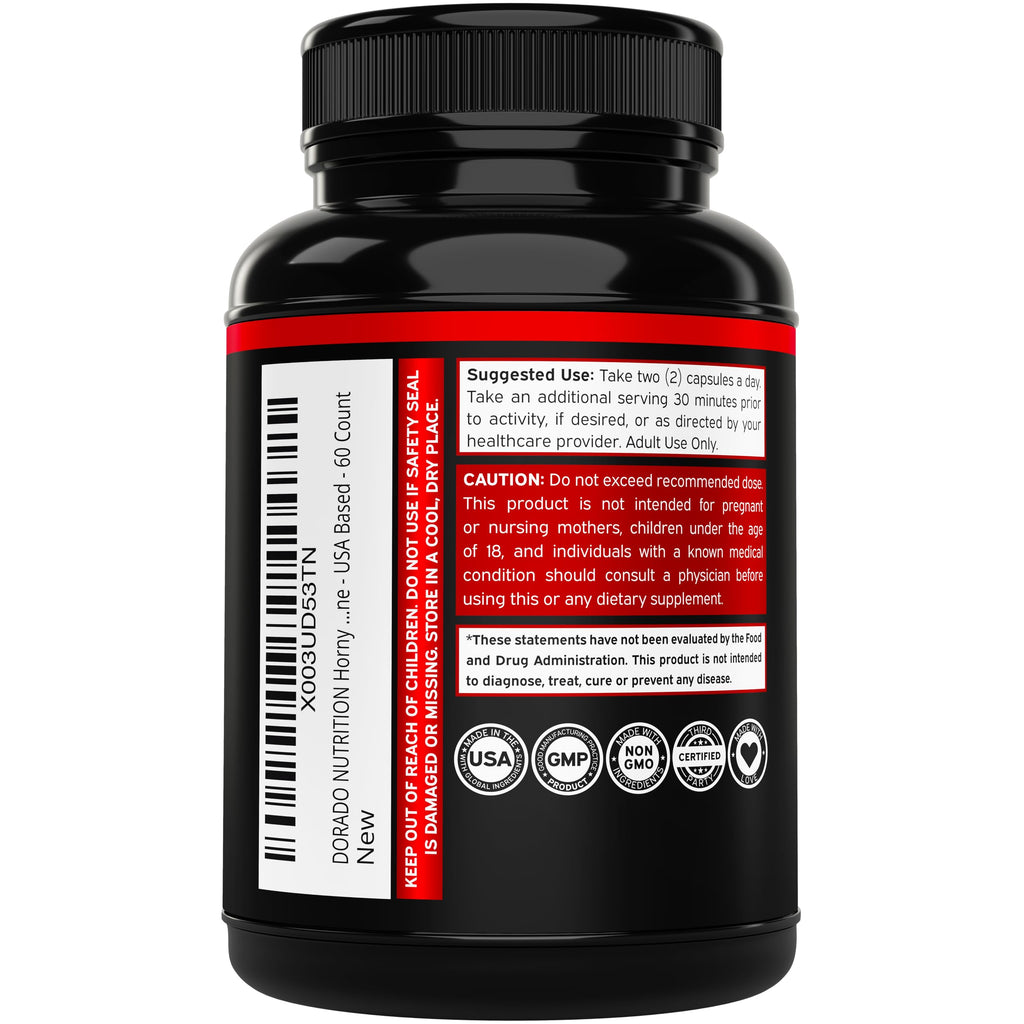 DORADO NUTRITION Horny Goat Weed - Original Formula