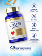 Carlyle CoQ10 200mg Mega Q-Sorb - 200 Capsules - image 4