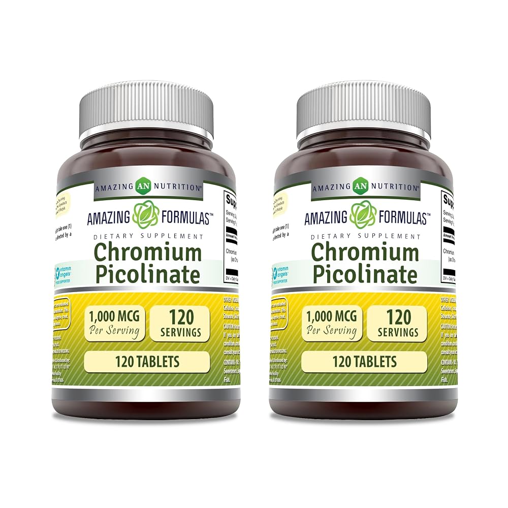 Amazing Nutrition Chromium Picolinate 1000 mcg - 240 Tablets