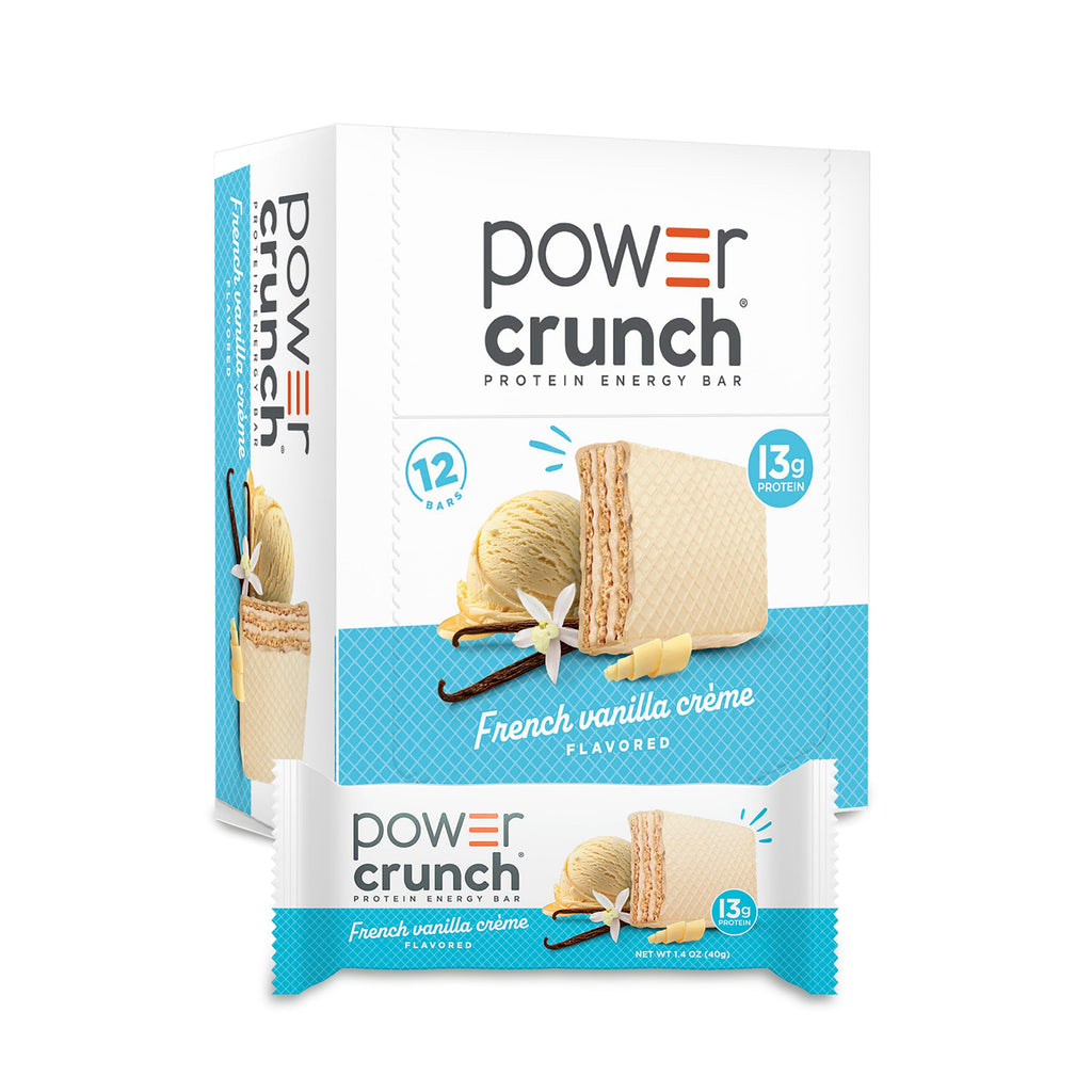 Power Crunch Vanilla Cream Protein Bars - 12 Count