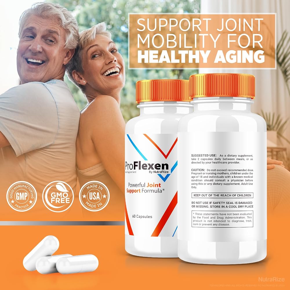 NutraRize ProFlexen Joint Support Formula - 300 Capsules - image 8