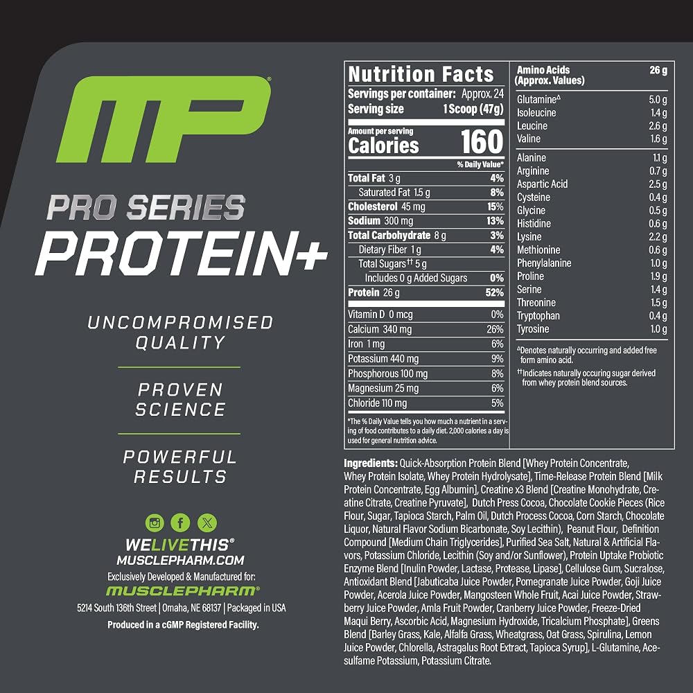 Muscle Pharm MusclePharm Pro Series Protein+