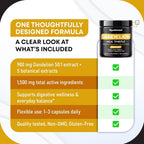 Gudomet Dandelion Complex 1,500 mg with Milk Thistle & Artichoke - 150 Capsules - image 6