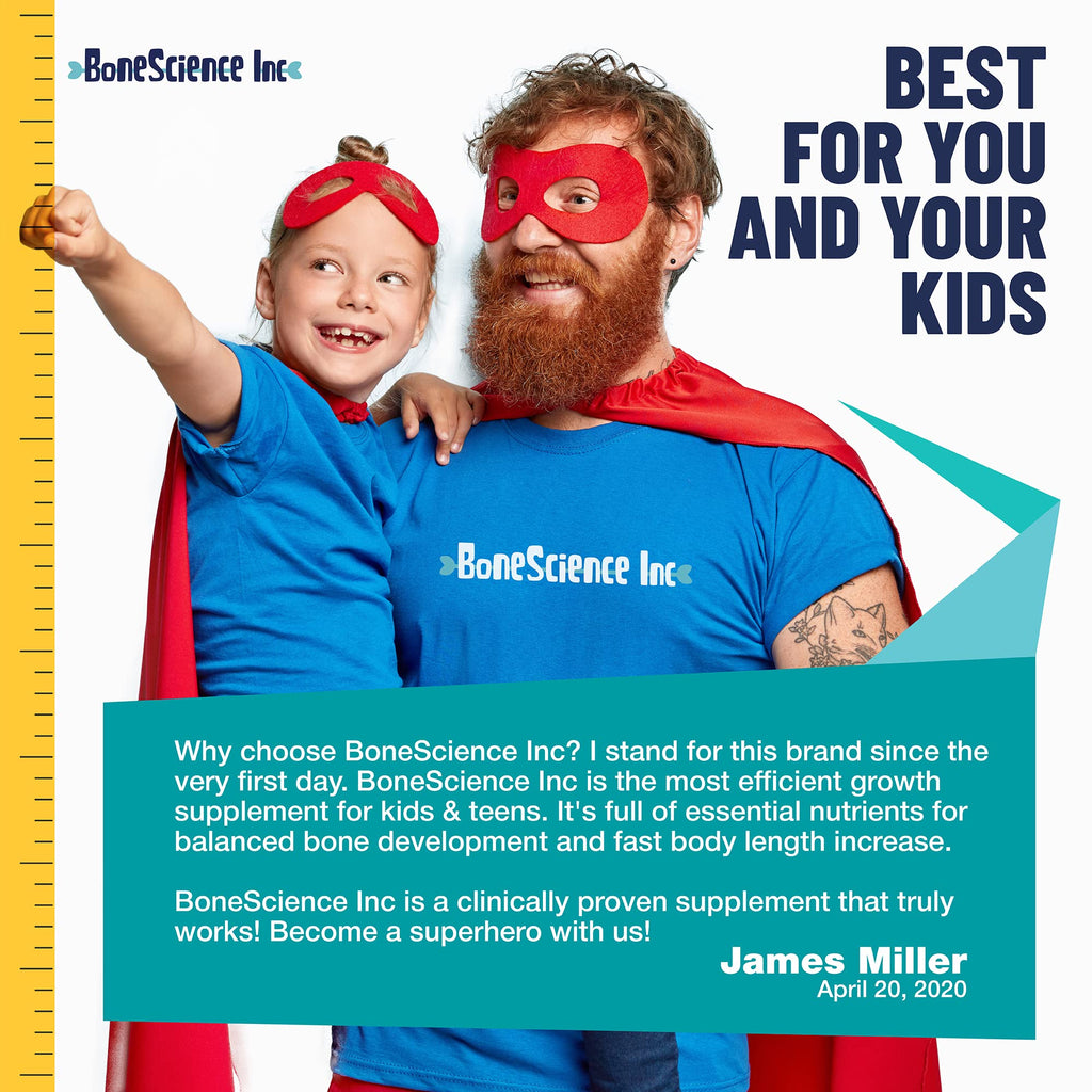BoneScience Inc Parent Height Growth Maximizer