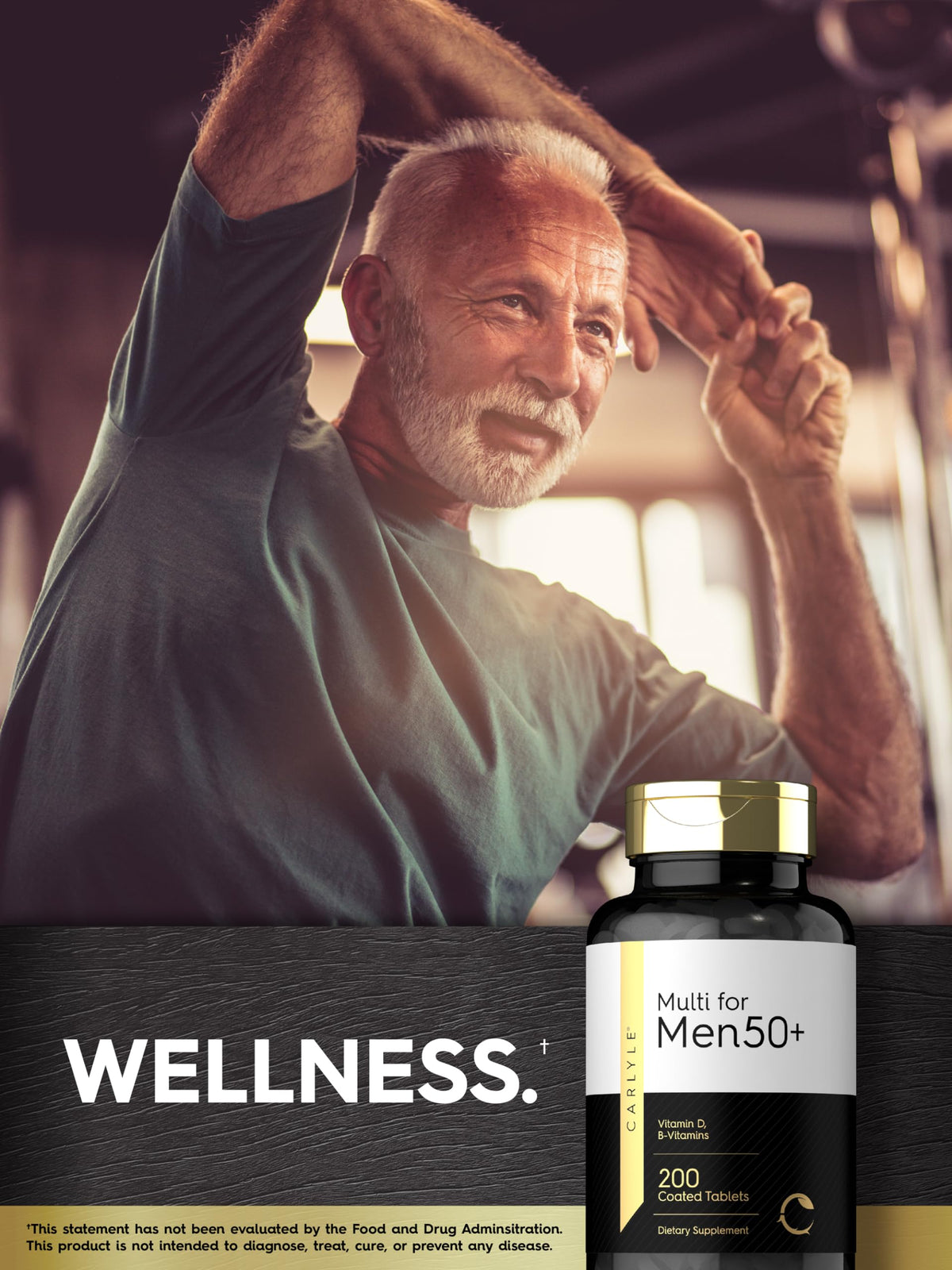 Carlyle Multivitamin for Men 50+ - 200 Caplets - image 7
