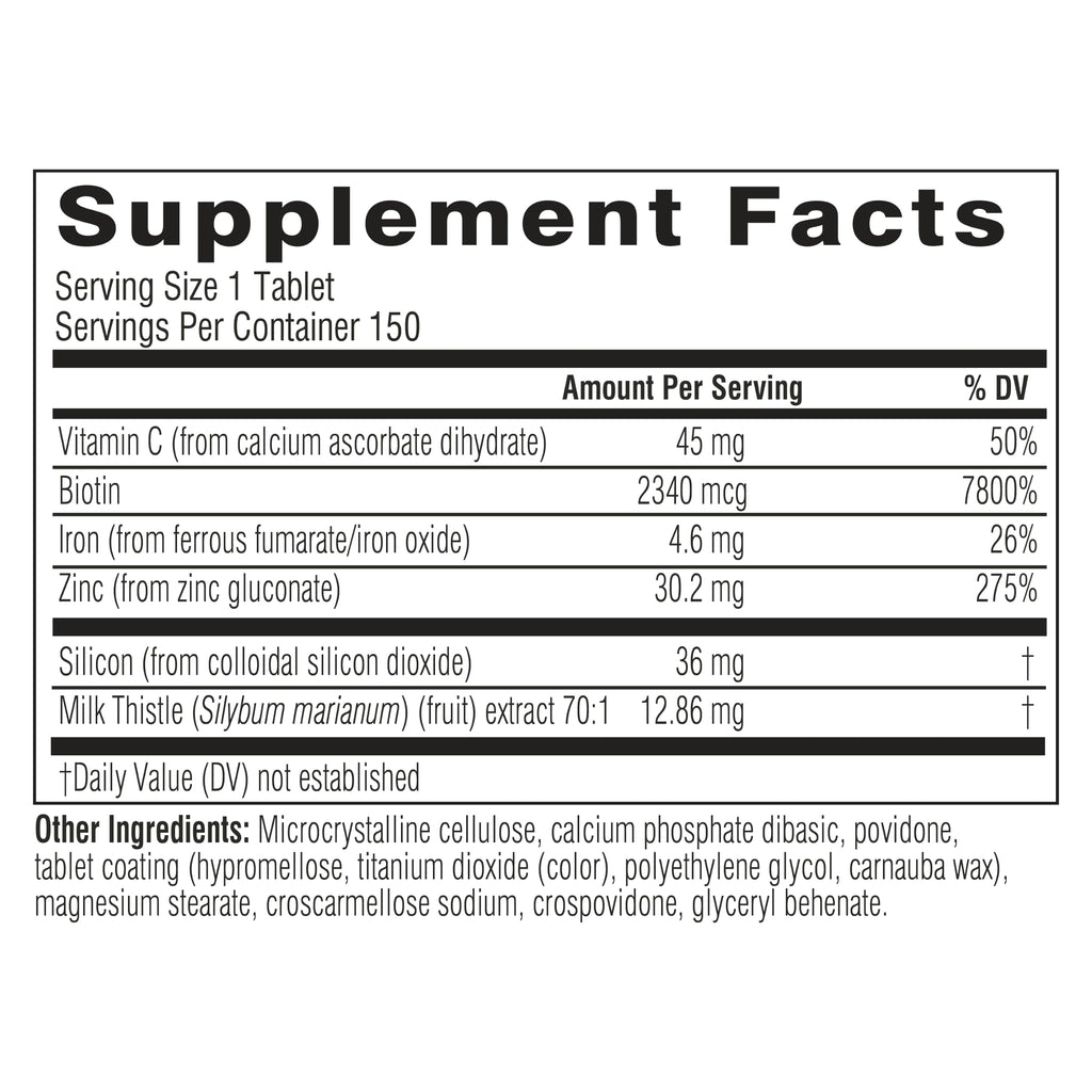 Swisse Biotin Hair Skin and Nails Vitamins - 150 Tablets - image 7