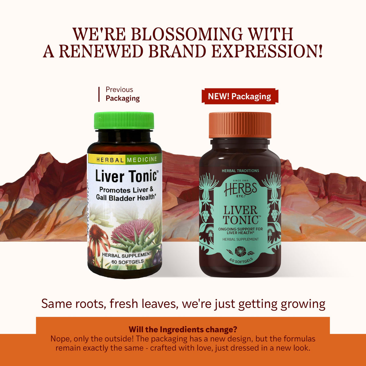 Herbs Etc. Liver Tonic Softgels, Organic - 60 Softgels - image 2