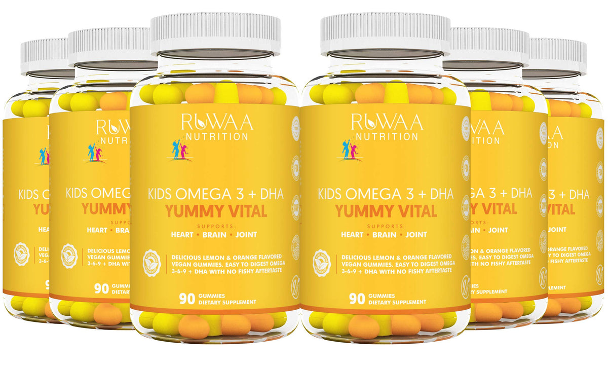 RUWAA NUTRITION Omega 3 Gummies for Kids