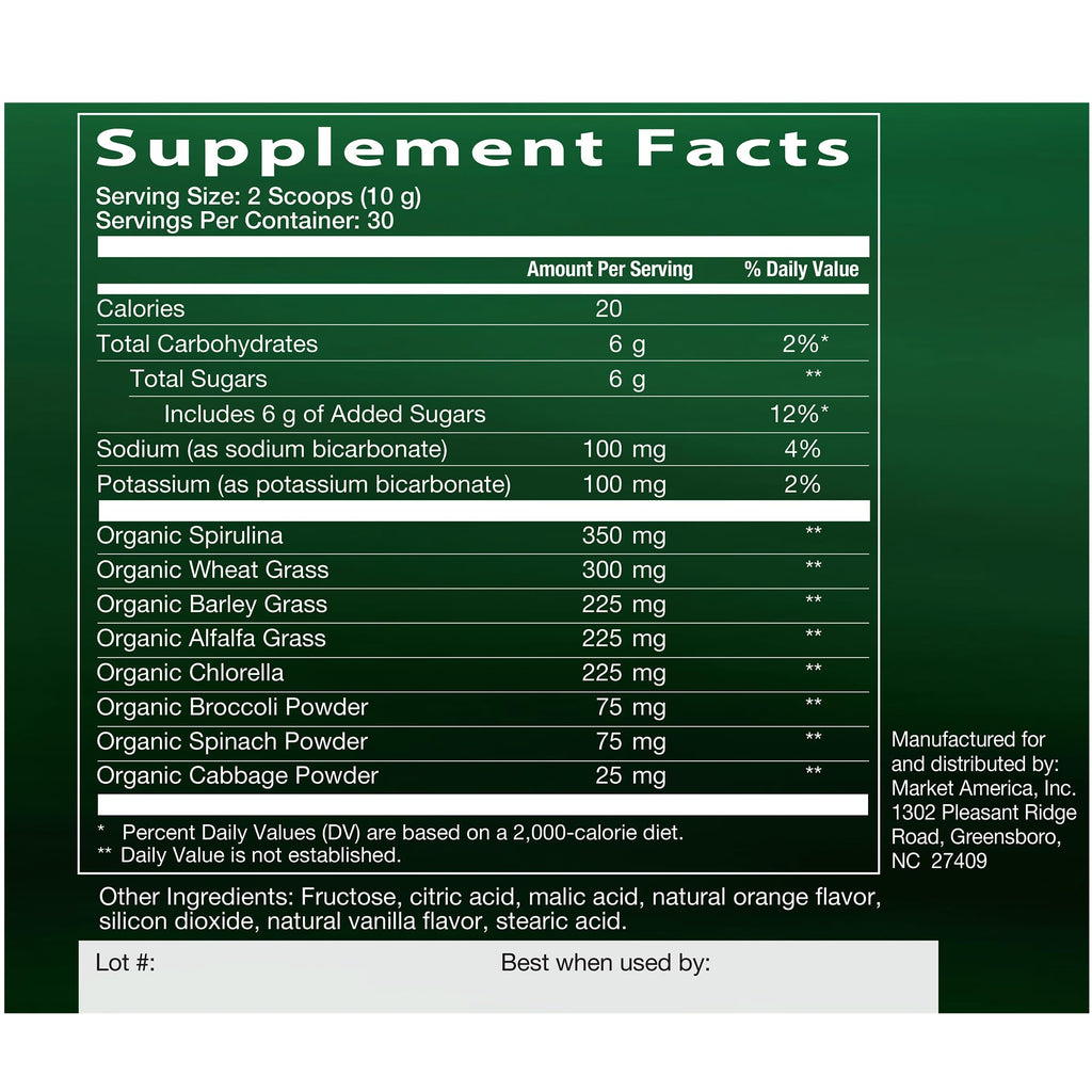 Isotonix Complete Greens Superfood Powder, Organic - 30 Servings - image 6