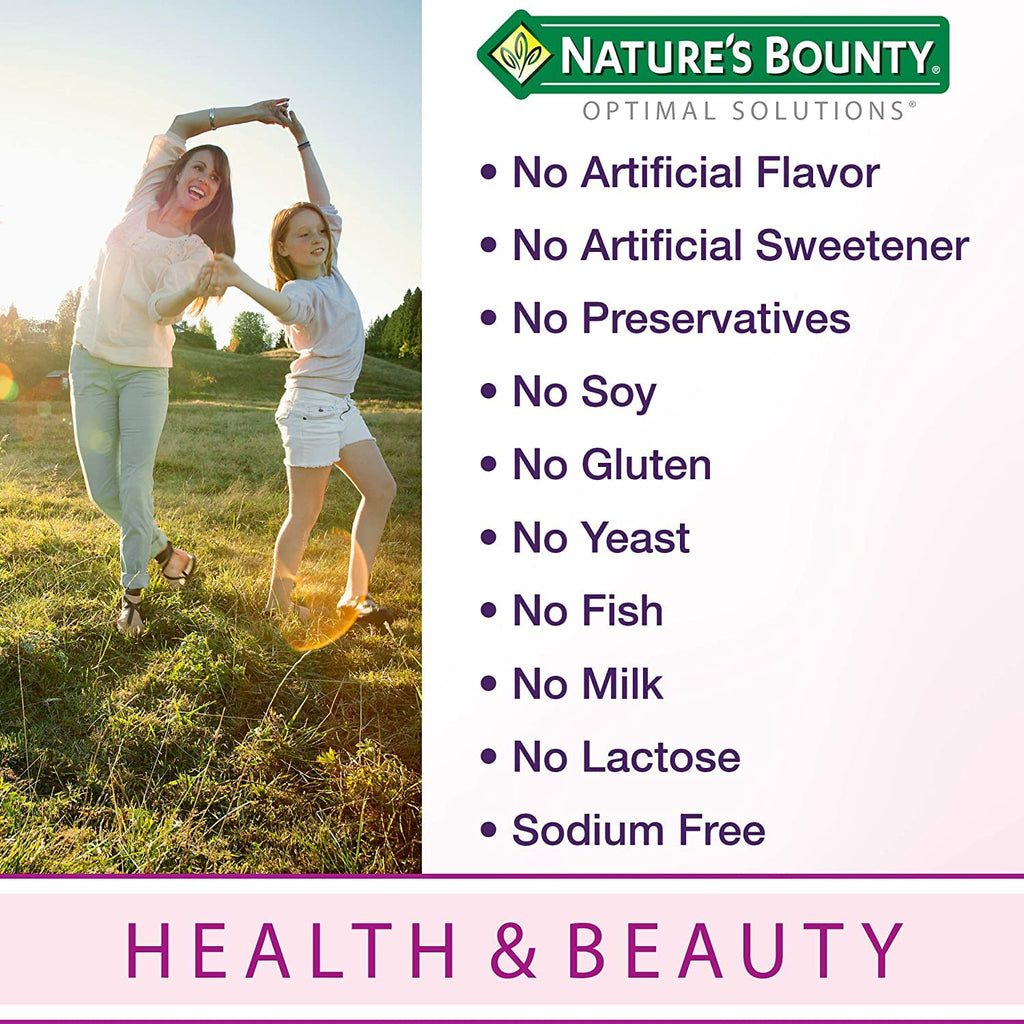 Nature's Bounty Gorgeous Sleep Melatonin 5mg Gummies with Collagen - 120 Gummies - image 4