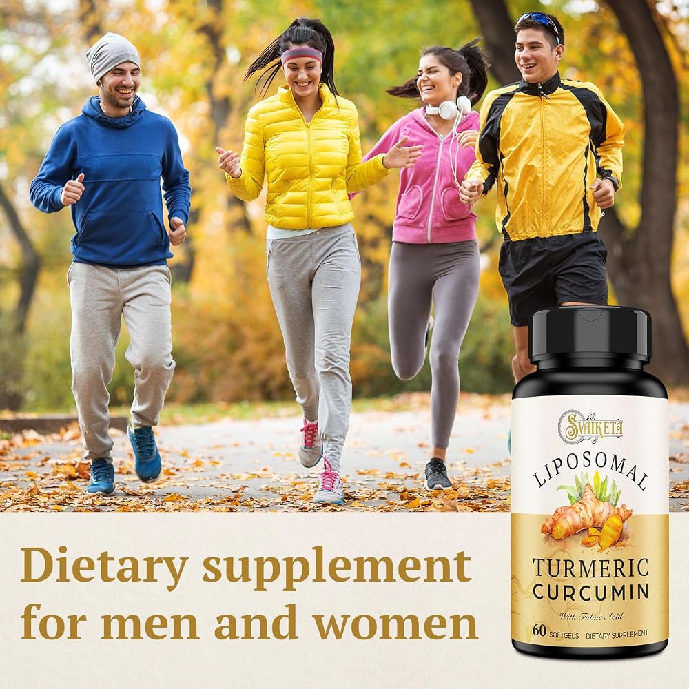 Svaiketa Liposomal Turmeric Curcumin Supplement