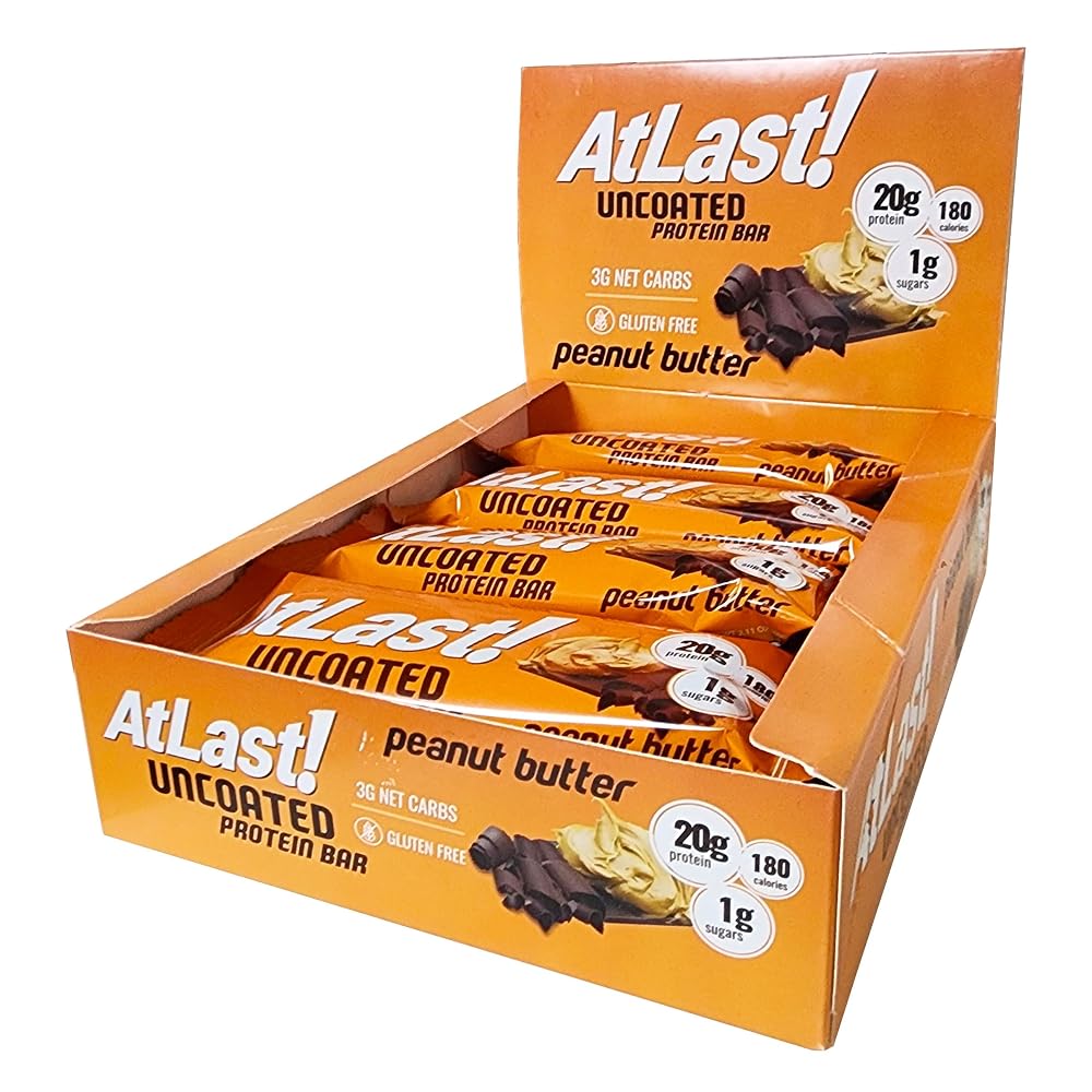 At Last! Peanut Butter Protein Bars - 12 Count - image 4