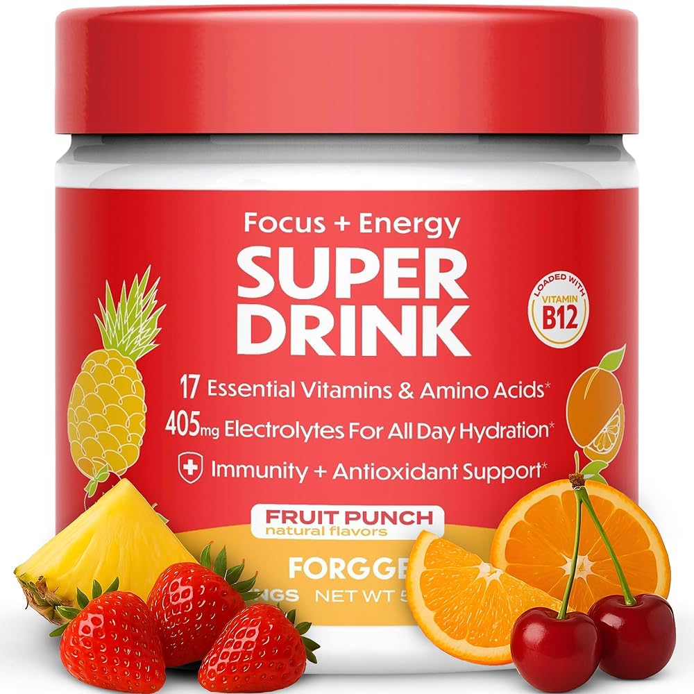 Forgge Gamer Drink - Natural Caffeine and Clean Ingredients - Boost