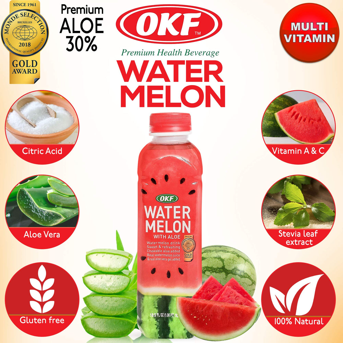OKF Melon with Aloe Vera Drink