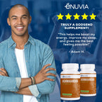 Enuvia Ashwagandha Supplement Stress Relief - 60 Capsules - image 6