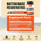 WELBUDA Nattokinase Supplement with Trans-Resveratrol - 30 Capsules - image 2