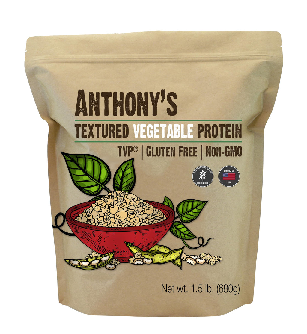 Anthony's Textured Vegetable Protein TVP - 24 Ounce