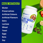 LeanFit Organic Plant-Based Protein Powder Chocolate - 18 Servings - image 5