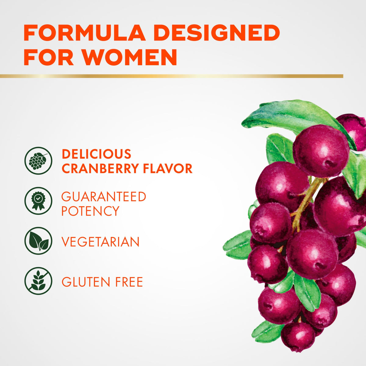 Align Women's Dualbiotic Probiotic Gummies with Cranberry - 50 Gummies - image 3