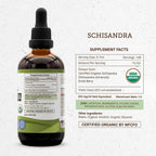Secrets of the Tribe Schisandra USDA Organic Herbal Extract - 4 Fl Oz - image 4