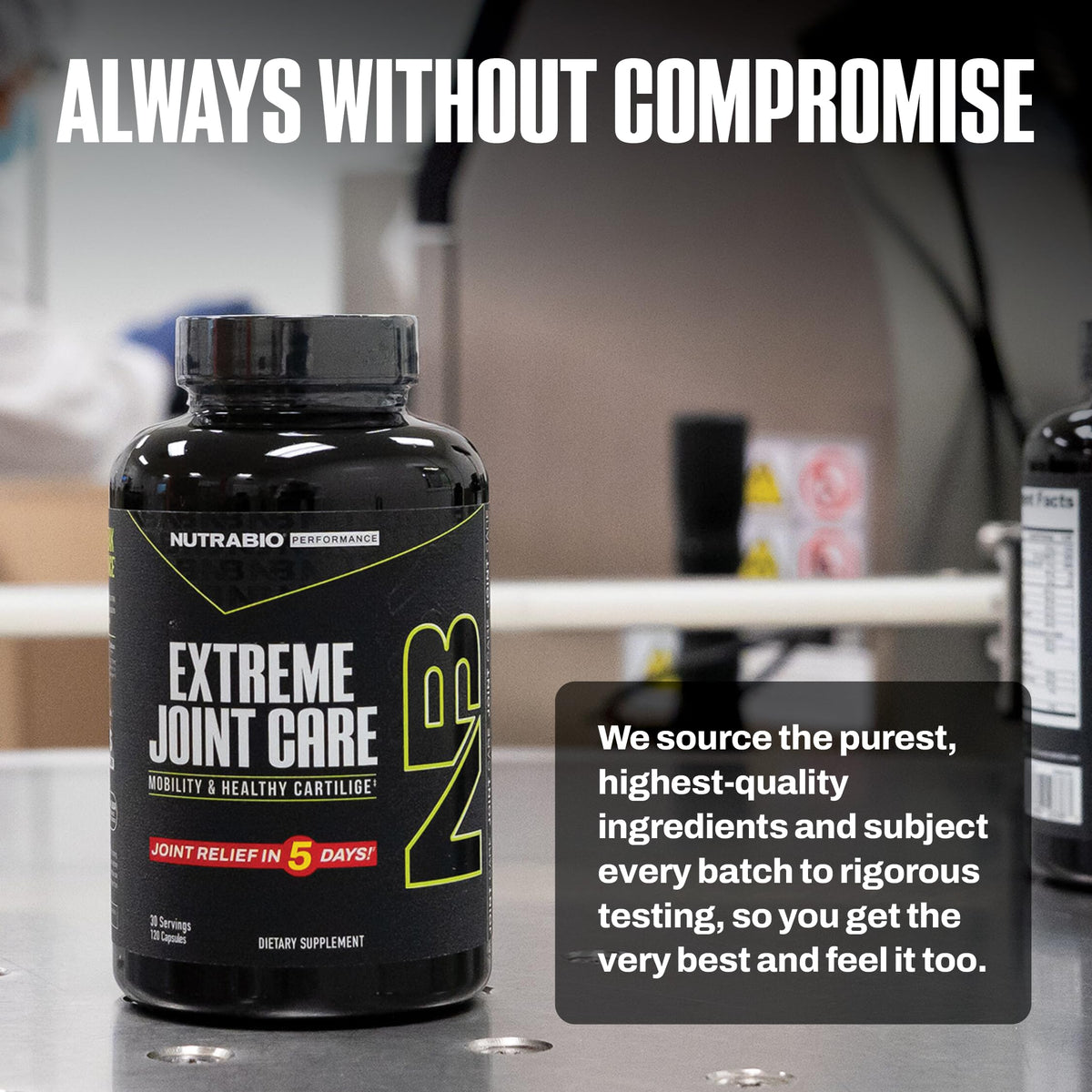 NutraBio Extreme Joint Care Joint Support Supplement - 120 Capsules - image 8