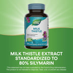 Nature's Way Milk Thistle 175 mg Liver Support - 240 Capsules - image 5