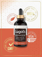 Carlyle Lugol's Iodine 2% Liquid - 4 fl oz - image 6