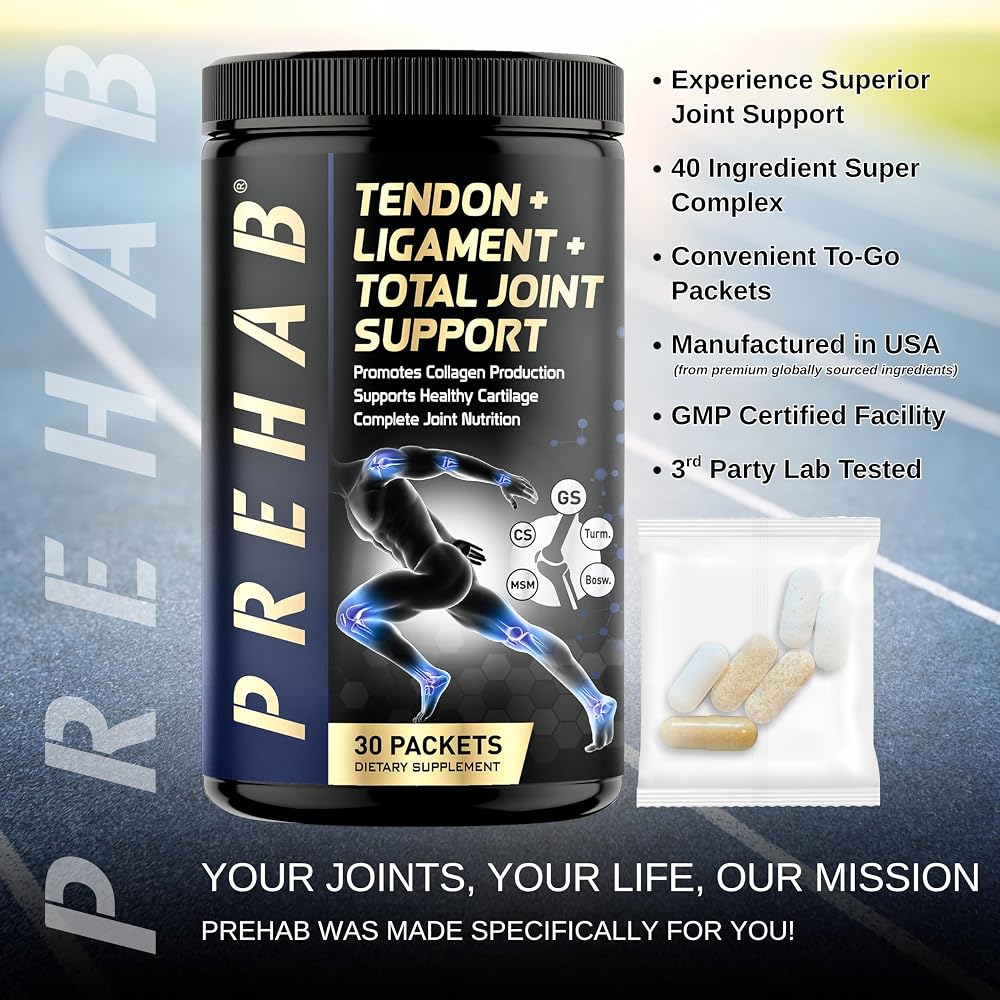 PREHAB Tendon + Ligament + Total Joint Support - 180 Count - image 8