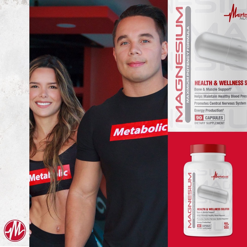 Metabolic Nutrition Magnesium 650mg - 90 Capsules - image 5