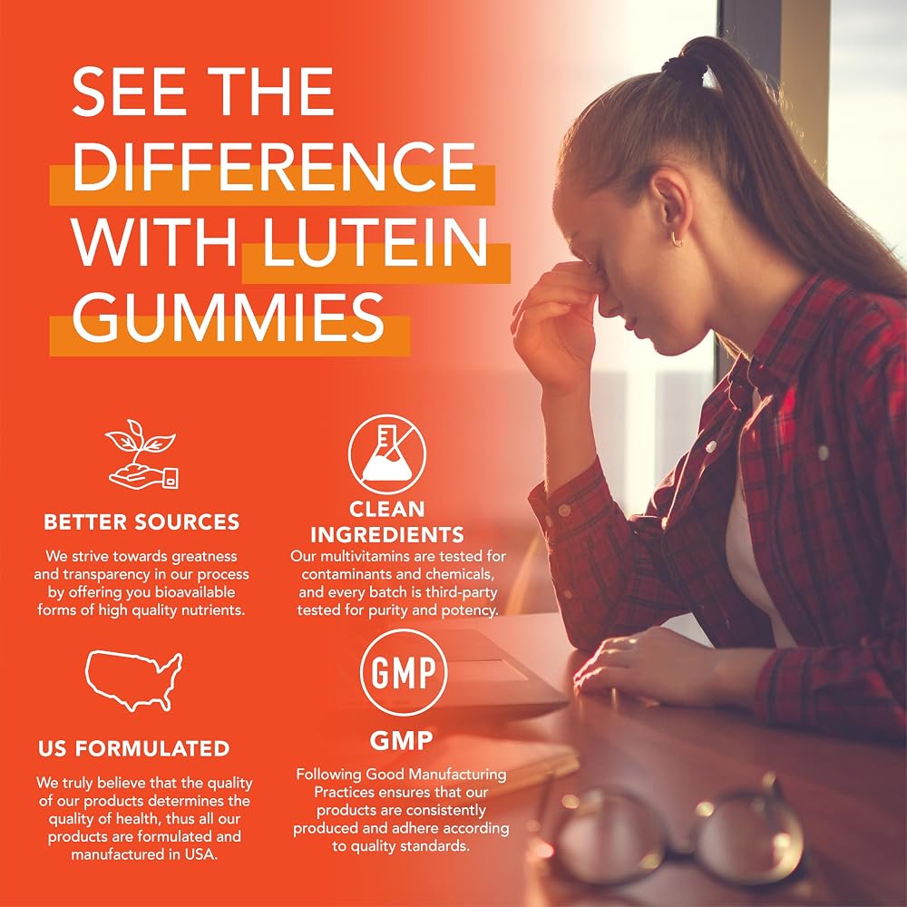 PLANT.O NUTRITION Lutein and Zeaxanthin Eye Vitamins - 30 Gummies - image 4