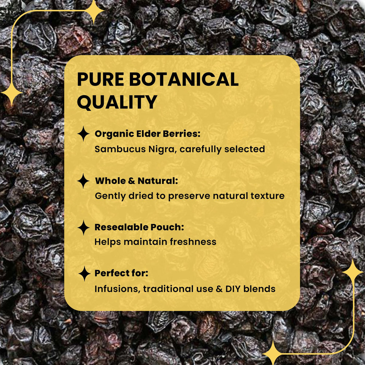 Herb To Body Organic Elderberry Dried Whole - 4 oz - image 4