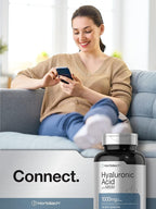 Horbäach Hyaluronic Acid with MSM 1000 mg - 120 Capsules - image 6