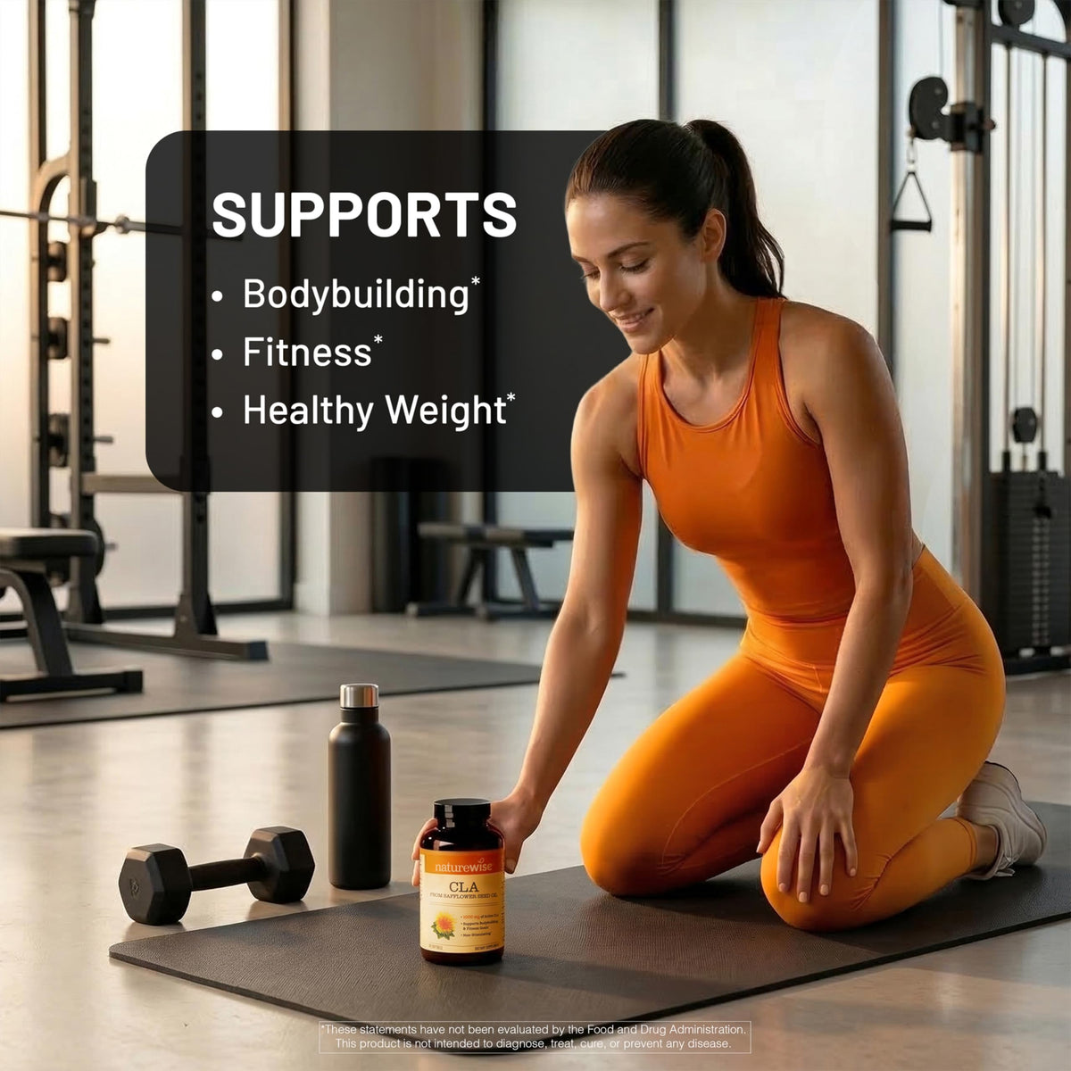 NatureWise CLA 1250, High Potency, Natural Weight Loss Exercise