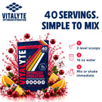 Vitalyte Electrolyte Powder Drink Mix