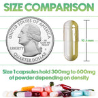 XPRS Nutra Size 1 Empty Vegetarian Capsules - 1000 Count - image 3