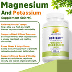 Our Daily Vites Potassium Magnesium Supplement - 90 Capsules - image 2