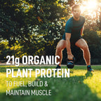 LeanFit Organic Plant-Based Protein Powder Chocolate - 18 Servings - image 7