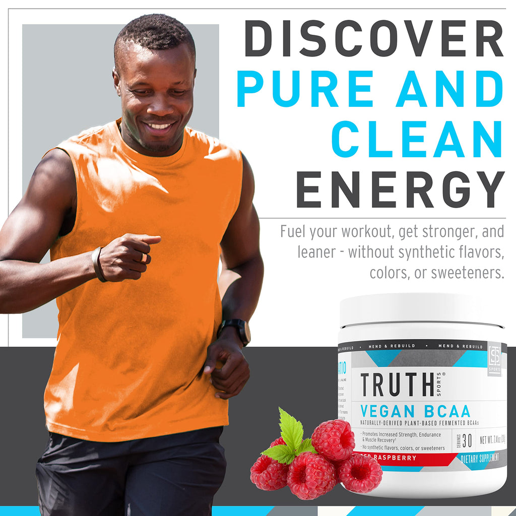 Truth Nutrition Vegan BCAA Powder 2:1:1 Ratio - 30 Servings - image 4