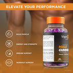 NutraRize Vigor Plux Male Gummies - 60 Gummies - image 7